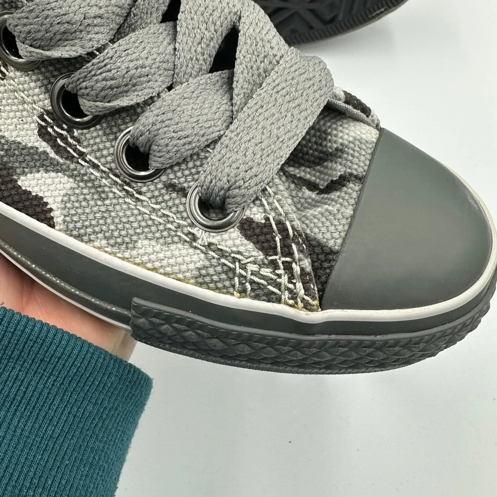 Converse Chuck Taylor All Star Camo Black/Charcoal Grey Hi Sneakers Women's 6.5‎ - Picture 12 of 15